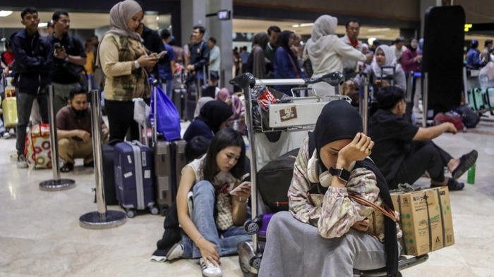 Szene vom Soekarno-Hatta-Airport