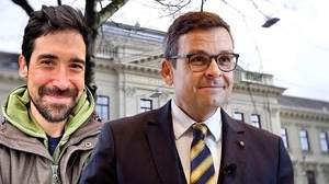  | Duell nicht im TV, sondern vor Gericht: Sebastian Bohrn Mena (l.) und Gerald Grosz