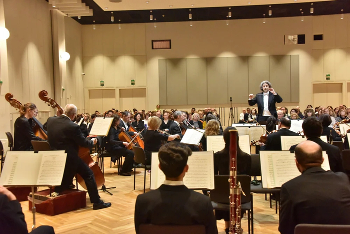 Bei einem Konzert mit der Prager Philharmonie