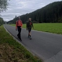 Zu Fuß marschierten die gebürtigen Aflenzer im September in die Landeshauptstadt