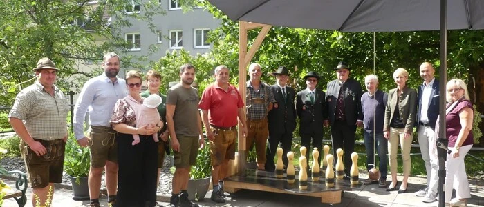 Das Geschenk wurde Anfang September „überreicht“