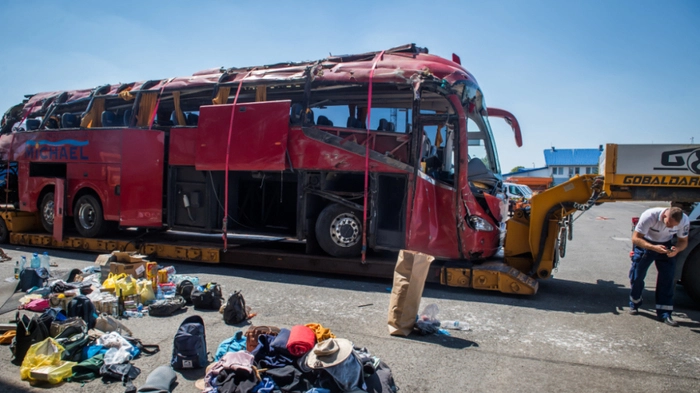Bus verunglückte am Rückweg