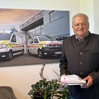 Helmut Gass ist seit Mai Leiter der Rotkreuz-Bezirksstelle Bruck-Mürzzuschlag
