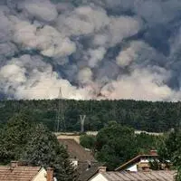 Der Brand im Bezirk Neunkirchen hielt die Feuerwehren auf Trab