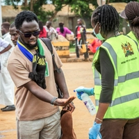 Schutzmaßnahmen gegen Ebola.Verbreitung in Kenia.