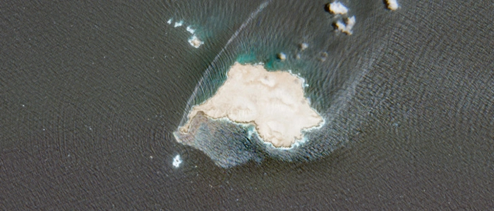 Satellitenbild soll Ölleck zeigen