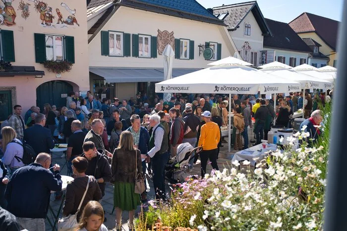 Die Kindberger Fußgängerzone platze aus allen Nähten