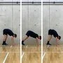 Bernd Marl zeigt Aufwärmübungen für Läufer 