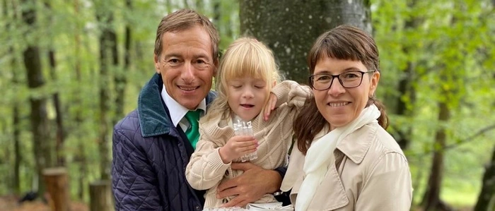 Kerstin R. mit ihrem Mann Josef und ihrer jüngsten Tochter