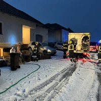 Halber Meter Eis auf den Straßen: Unwetter verwüstete sechs Gemeinden in Waidhofen an der Thaya