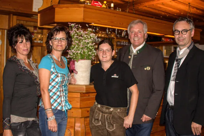 Im Gasthaus Luckner in Schwabegg/Žvabek werden kulinarische Köstlichkeiten serviert