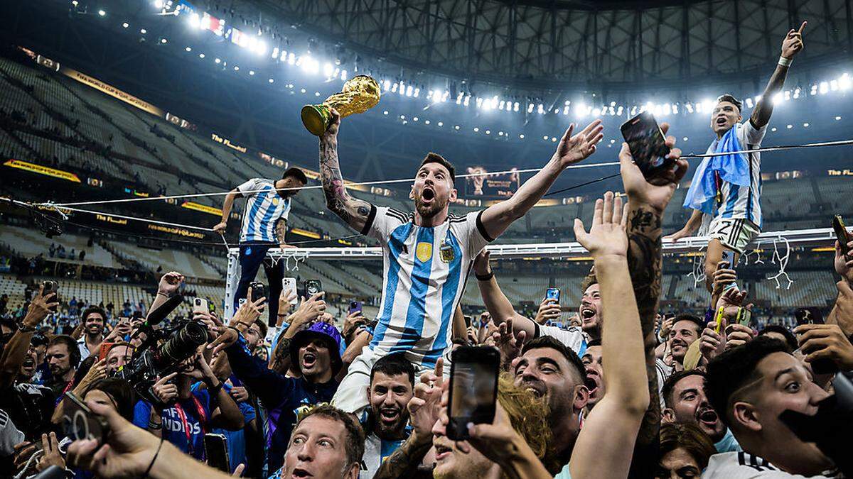 Lionel Messi ist am Ziel seiner Träume angekommen