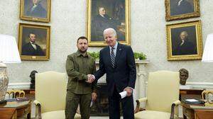 US-Präsident Joe Biden hat den ukrainischen Staatschef Wolodymyr Selenskyj bereits im September im Weißen Haus empfangen