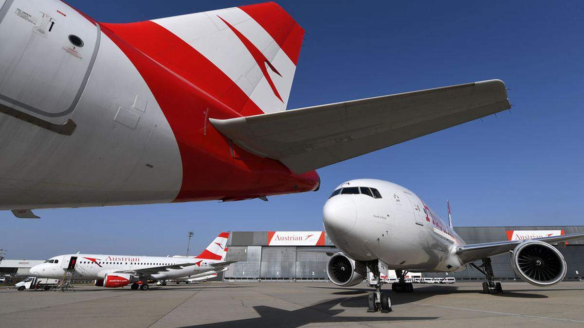 Auf einem Flug der Austrian Airlines von Berlin nach Wien kam es zu einer Störungsmeldung