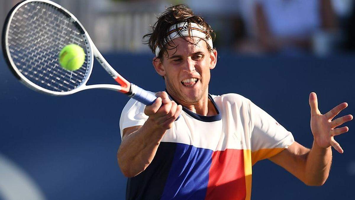 Was für ein Kampf: Thiem steht aber in Runde drei der US Open 