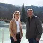 Bürgermeisterin Susanne Kaltenegger und Fachbereichsleiter Gernot Schwimmer