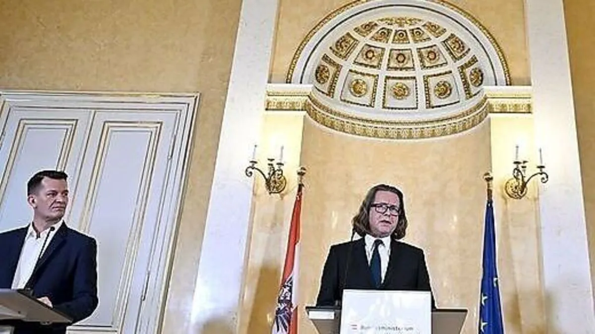 Bildungs-Minister Martin Polaschek (rechts)