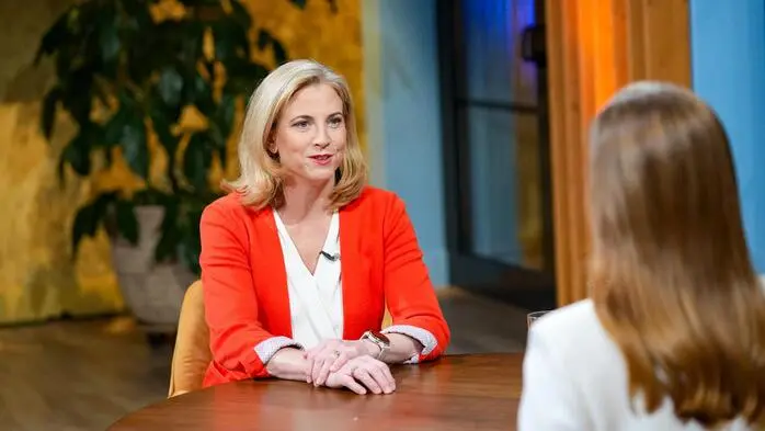 Neos-Chefin Beate Meinl-Reisinger war am Montag beim „Sommergespräch“ des ORF. 