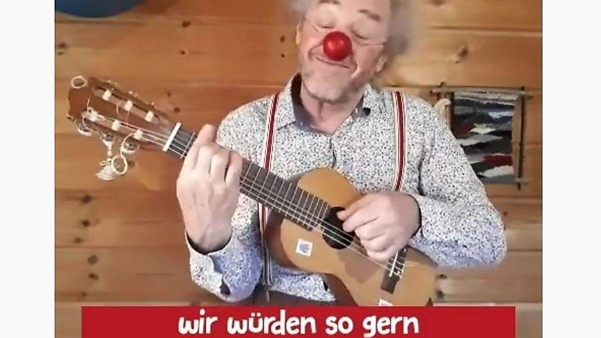 Hannes Urdl singt &quot;Dankeschön&quot;