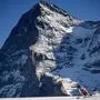 Weltcup-Abfahrt vor der Eiger-Nordwand