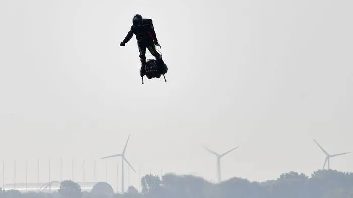 Zapata nach seinem Start