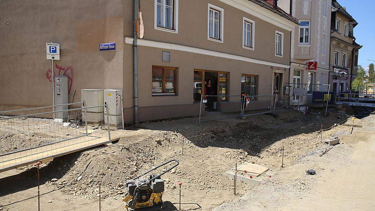 Wegen der Sanierung der Villacher Straße gibt es in der Kornstube &quot;Brösel&quot;