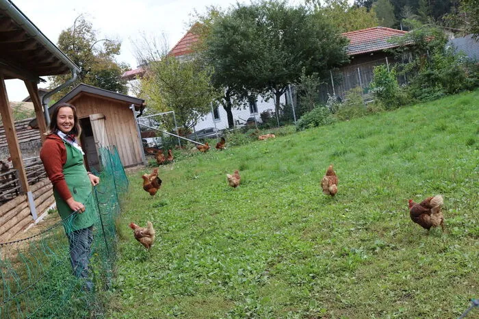 Auf den Bauernhof gekommen ist sie über die weltweite Organisation WWOOF - "World-Wide Opportunitie on Organic Farms”, die Menschen mit naturverbundenem Lebensstil zusammenführt