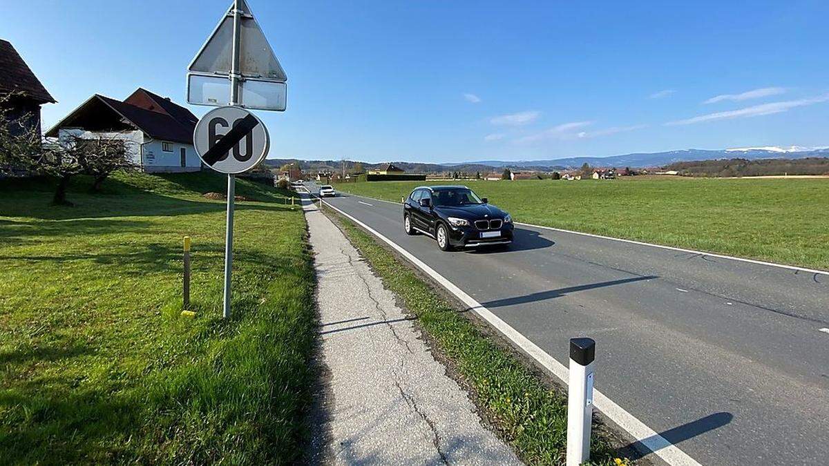 Die 60er-Beschränkung geht nur knapp über 500 Meter