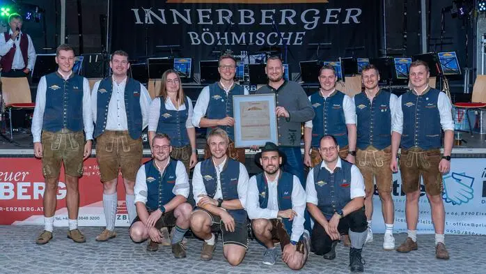 Die Innerberger Böhmische aus Eisenerz wurde zum zehnjährigen Jubiläum zum ersten Markenbotschafter der Stadt Eisenerz ernannt