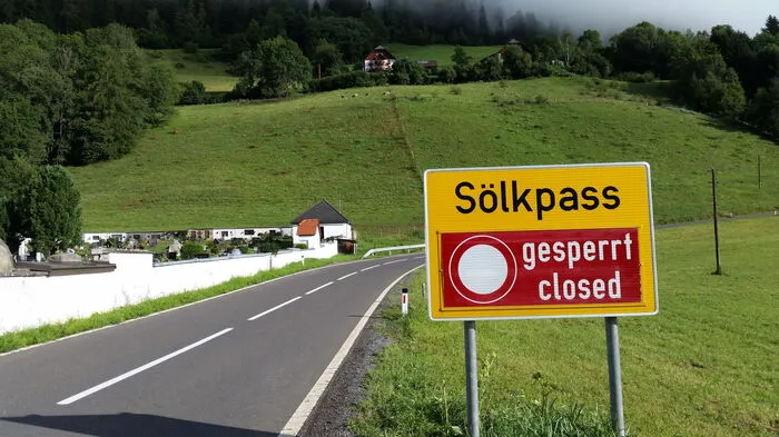 Nach einem mächtigen Hochwasser im August 2017 war die Sölkpassstraße fast ein Jahr gesperrt.