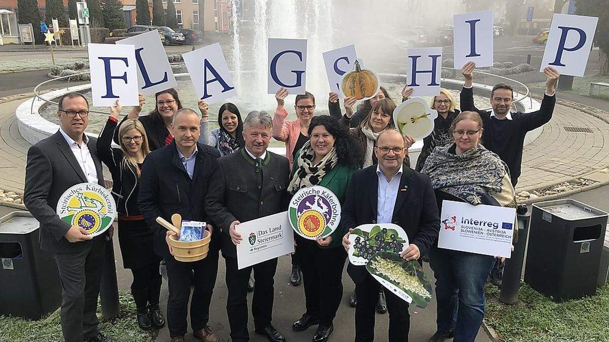 Drei Jahre standen beim Interreg-Projekt „Flagship Products“, die Leitprodukte der Region, im Mittelpunkt