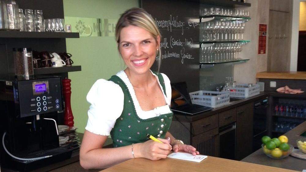 Christina Mayer, Geschäftsführerin vom Gasthaus Strobl