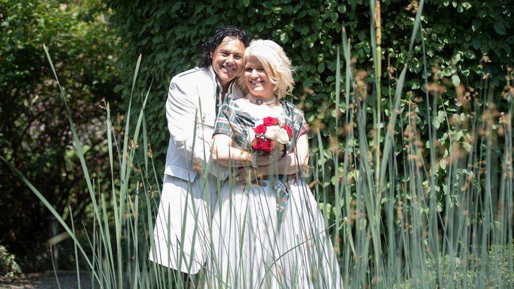 Hochzeitsfoto: Christian Hütter und Claudia Wendner