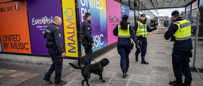 Kurz vor dem Eurovision Song Contest sind die Sicherheitsvorkehrungen in Schweden groß