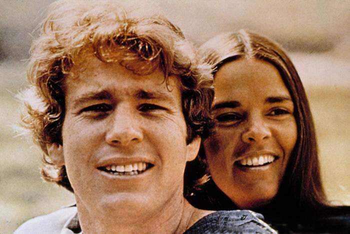 Ryan O Neal und Ali MacGraw im Film „Love Story“