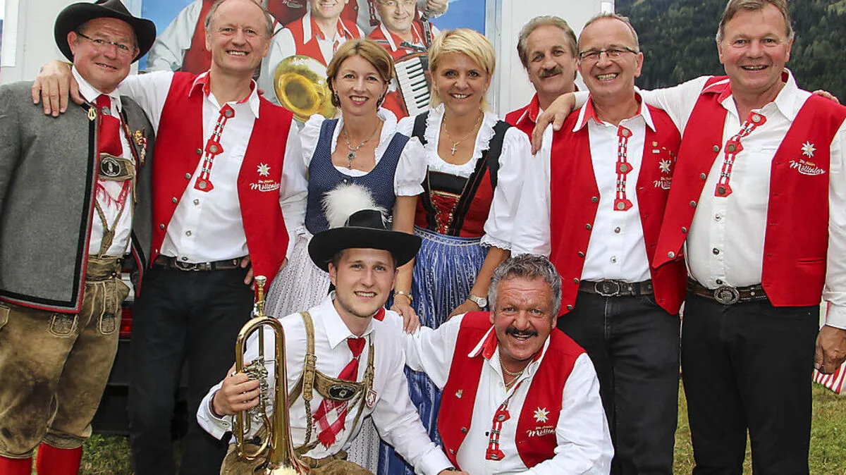 Die Fidelen Mölltaler mit Michael Mayer, Vierbauch, Schaunig, Bernhard