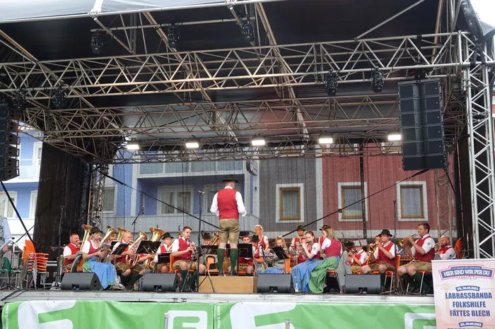 Davor spielte die Stadtkapelle Schladming
