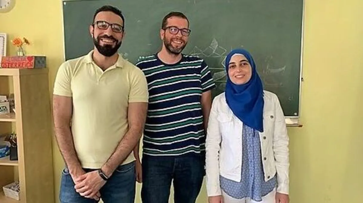 Alsaadi, Barazi, Dasouki: „Wollen hier in Frieden und voll Respekt mit allen zusammenleben“