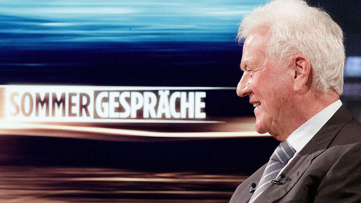 Noch steht das &quot;Sommergespräch&quot; mit Frank Stronach im ORF-Programmplan 