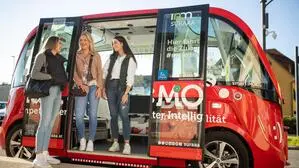 Autonome Mikrobusse werden auch heuer wieder durch Klagenfurt und am Wörthersee fahren
