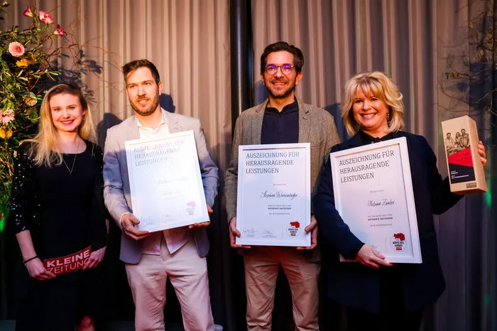 Das Vitalhotel Bad Radkersburg sponserte die Kategorie - auf dem Foto Direktorin Claudia Wendner (rechts). 