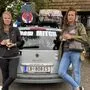 Sandra Krainer und Barbara Schaffer machen beim diesjährigen Pothole Rodeo mit