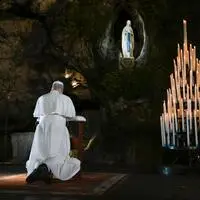 Papst Leo XIV. in Lourdes