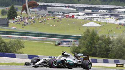 Lewis Hamilton triumphierte 2016 in Spielberg