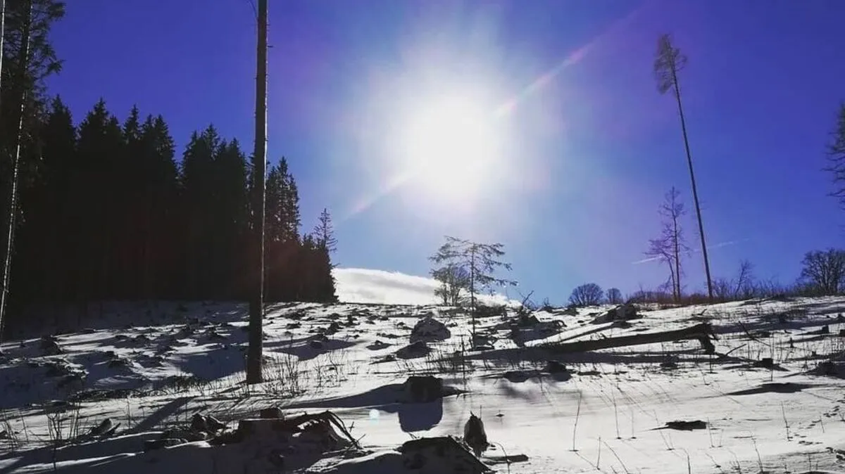 Leserreporterin Nicole Putzenbacher genießt in der Ramsau am Dachstein die letzten Tage des alten Jahres  - und schickte uns dieses beeindruckende Bild