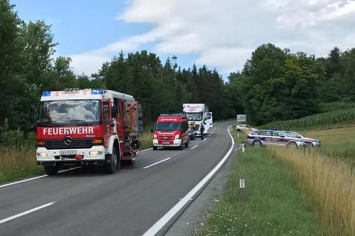 Drei Feuerwehren waren im Einsatz.