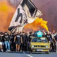 Neonazi-Aufmarsch von „Torcida“ in Split