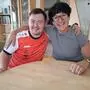 David Zottler mit seiner Mutter Birgit Zottler