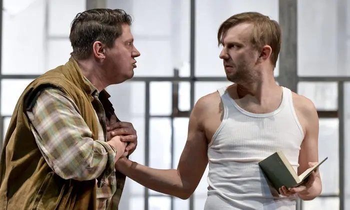 Thomas Frank (links) und war verhindert. Jan Thüer vertrat ihn.