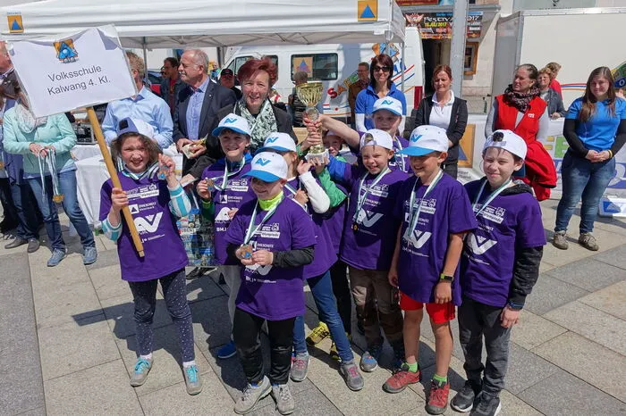 Die vierte Klasse der Volksschule Kalwang (Bild) holte sich den zweiten Platz gemeinsam mit der vierten Klasse der Volksschule Niklasdorf.